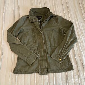 Love Tree Green Utility Jacket | Size S